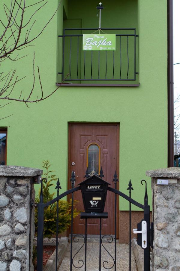 Privat Bajka Apartman Spišské Bystré Kültér fotó